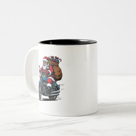 customised mug design ツートーンマグカップ (正面左)