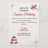 customizable  招待状 (正面)