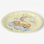 Customizable 1st Birthday ペーパープレート (アングル)