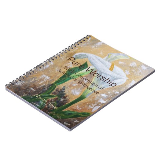 Customizable 2025 JW Convention  ノートブック (左側)