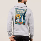 Customizable 2026 Reunion Hoodies & T-Shirts パーカ (裏面)