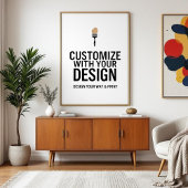 Customizable 24x36" Blank Event Display Sign ポスター