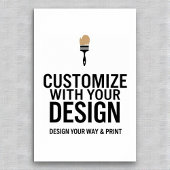 Customizable 24x36" Blank Event Display Sign ポスター