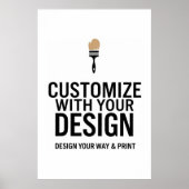 Customizable 24x36" Blank Event Display Sign ポスター (正面)