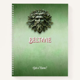 Customizable 8.5 x 11 Beltane May Day Notebook ノートブック