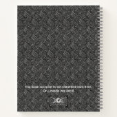 Customizable 8.5 x 11 Elemental Pentacle Notebook ノートブック (裏面)