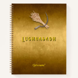 Customizable 8.5 x 11 Lughnasadh Harvest Notebook ノートブック