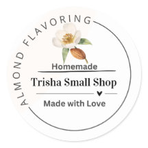 Customizable Almond Extract Label – Personalized 
