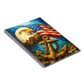 CUSTOMIZABLE AMERICAN EAGLE NOTEBOOK ノートブック (右側)