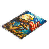 CUSTOMIZABLE AMERICAN EAGLE NOTEBOOK ノートブック (左側)