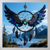 Customizable and Dowloadable Dreamcatcher Wings ポスター (正面)