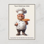 Customizable Any Occasion Cooking / Chef Postcard ポストカード (正面)