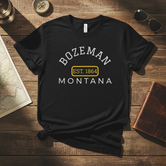 Customizable Arched City/Town/State Pride Tシャツ