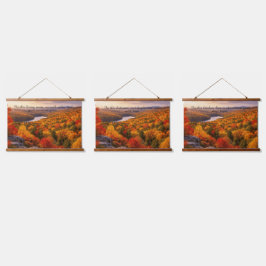 Customizable Autumn Wall Tapestry Set Home Gift 吊り下げ型タペストリー
