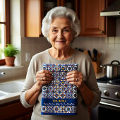 Customizable Azulejo Sass キッチンタオル