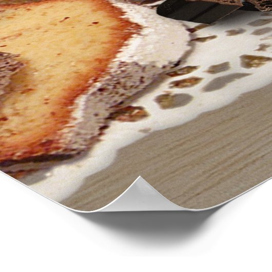 Customizable Bakery Poster ポスター (角)