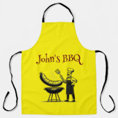 Customizable BBQ Master Chef エプロン (正面)