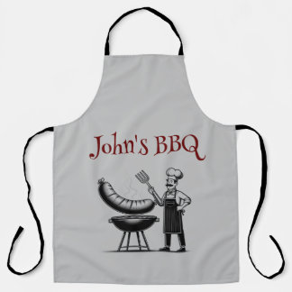 Customizable BBQ Master Chef  エプロン
