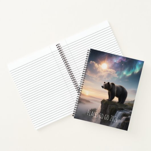 Customizable Bear in the wild ノートブック (内部)