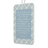 Customizable Bible Verse Isaiah 41:10, 13  カーエアーフレッシュナー (左)