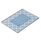 Customizable Bible Verse Isaiah 41:10, 13  ノートブック (左側)