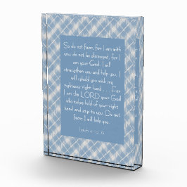 Customizable Bible Verse Isaiah 41:10, 13 フォトブロック