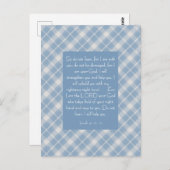 Customizable Bible Verse Isaiah 41:10, 13  ポストカード (正面/裏面)