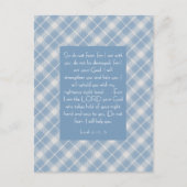 Customizable Bible Verse Isaiah 41:10, 13  ポストカード (正面)