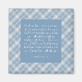 Customizable Bible Verse Isaiah 41:10, 13 マグネット (正面)