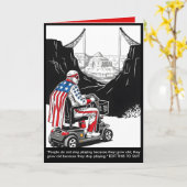 Customizable Birthday Card getting older theme カード (黄色い花)