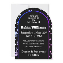 Customizable Birthday Invitation | Elegant Party 