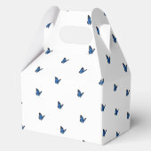 Customizable Birthday Party Favor with Wildflowers フェイバーボックス (裏面)