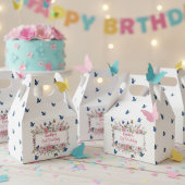 Customizable Birthday Party Favor with Wildflowers フェイバーボックス