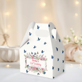 Customizable Birthday Party Favor with Wildflowers フェイバーボックス