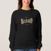Customizable Blessed Forever Sweatshirt – Christia スウェットシャツ (正面)