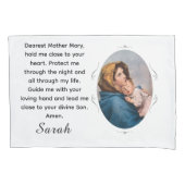 Customizable Blessed Mother 枕カバー (正面)