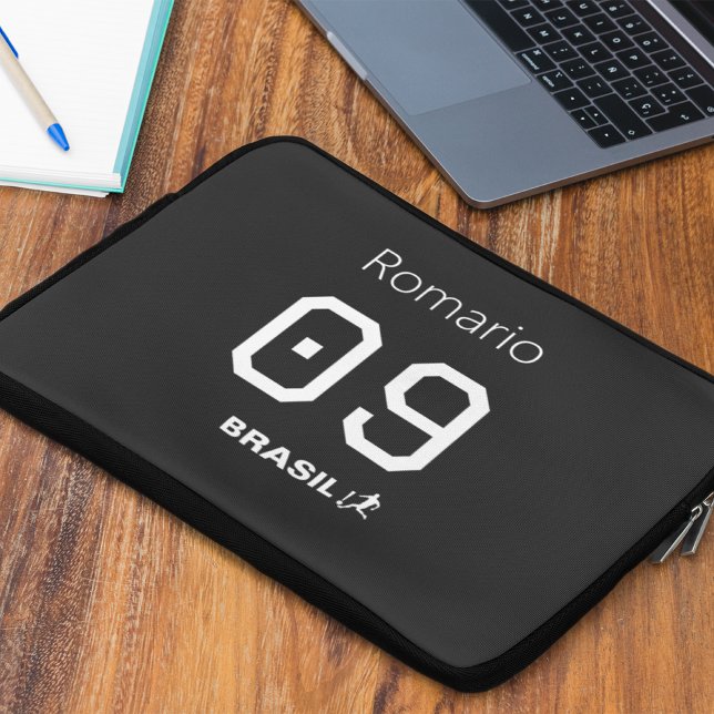 Customizable Brasil Seleção Personalized Gear ラップトップスリーブ (クリエイターアップロード済み)