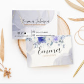 Customizable business card, feminine business card 名刺