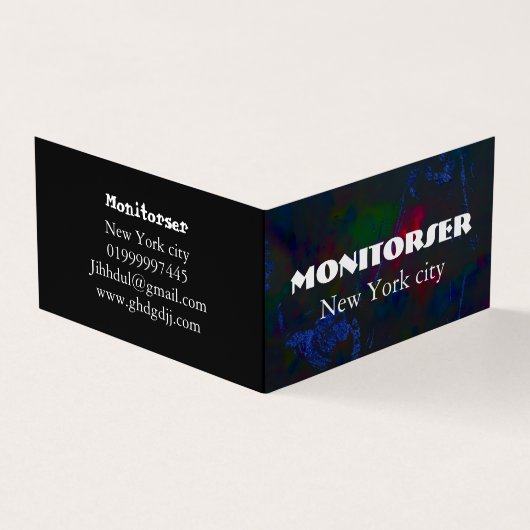 Customizable Business Card | Modern 名刺 (外部)