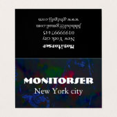 Customizable Business Card | Modern 名刺 (外部フラット)