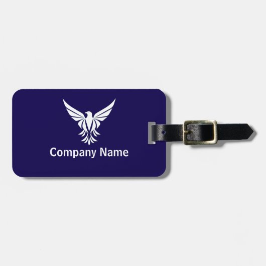 Customizable Business ID Tag ラゲッジタグ (正面横)