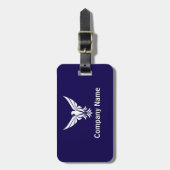 Customizable Business ID Tag ラゲッジタグ (正面縦)