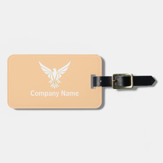 Customizable Business ID Tag ラゲッジタグ (正面横)