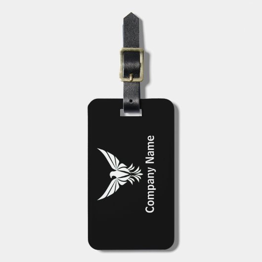 Customizable Business ID Tag ラゲッジタグ (正面縦)