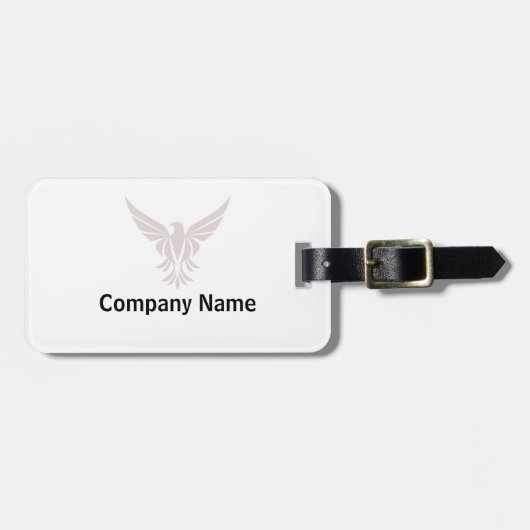 Customizable Business ID Tag ラゲッジタグ (正面横)