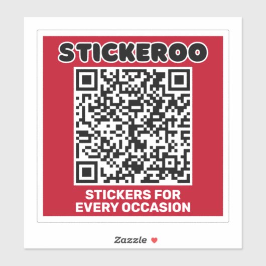 Customizable Business Promotion QR Code Car Decal  シール (シート)