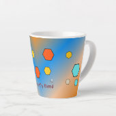 Customizable Buzzworthy Blend Beekeeper's Mug カフェラテマグ (右アングル)