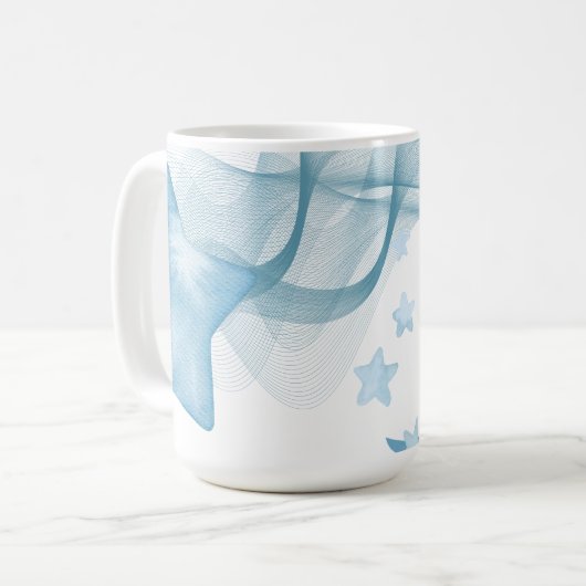 Customizable Ceramic Mug with Unique Design コーヒーマグカップ (正面左)
