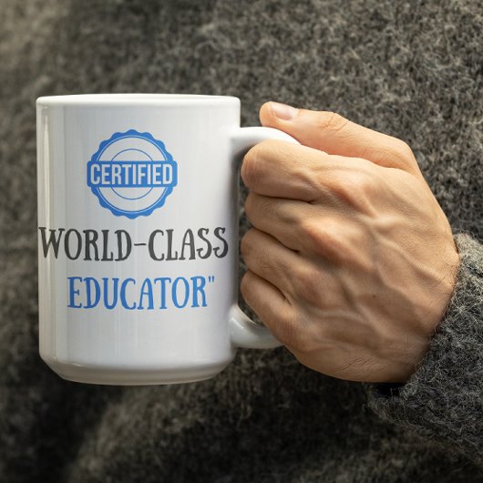 Customizable Certified Educator コーヒーマグカップ