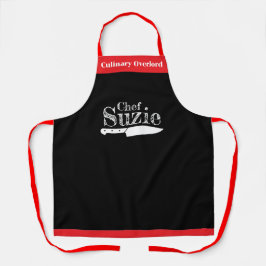 Customizable Chef Name Apron - Personalized! エプロン